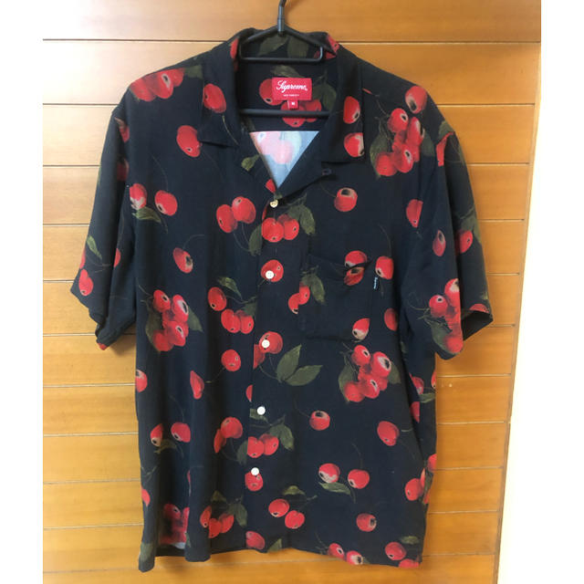 シュプリーム シャツ　Cherry Rayon S/S Shirt