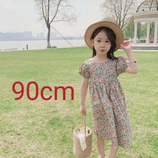 ベビーギャップ(babyGAP)のラスト1点　花柄ワンピース(ワンピース)