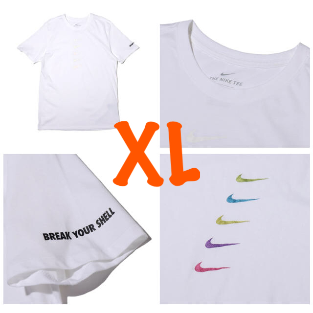 NIKE(ナイキ)のNIKE AS M NK NIKE SHELL SS TEE メンズのトップス(Tシャツ/カットソー(半袖/袖なし))の商品写真