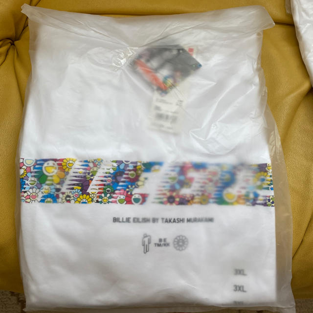 UNIQLO(ユニクロ)の3XL ユニクロ ビリーアイリッシュ 村上隆 コラボTシャツ web限定サイズ レディースのトップス(Tシャツ(半袖/袖なし))の商品写真