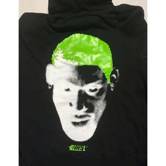 Rodman Hoodie Electric Green / Black - L 2