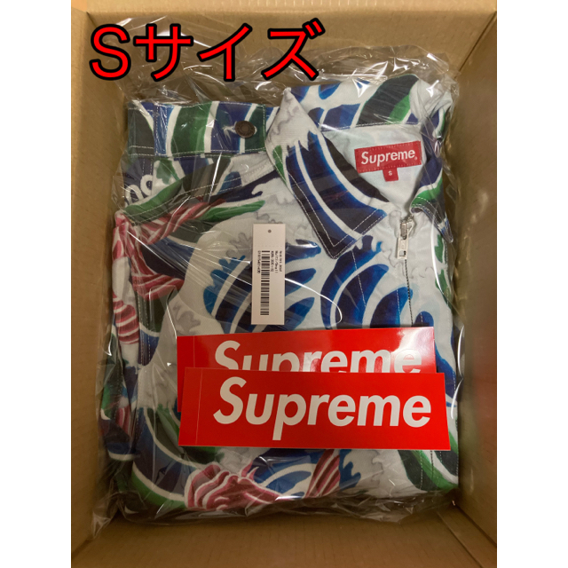 Supreme(シュプリーム)の supreme waves work jacket サイズS メンズのジャケット/アウター(ブルゾン)の商品写真