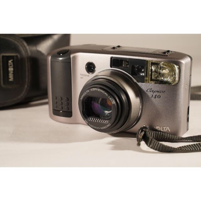 KONICA MINOLTA(コニカミノルタ)の実写済み　フィルムカメラ　コニカ ミノルタ MINOLTA CAPIOS 140 スマホ/家電/カメラのカメラ(フィルムカメラ)の商品写真