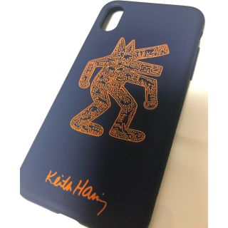 keith haring　iPhoneⅩ ケース(iPhoneケース)