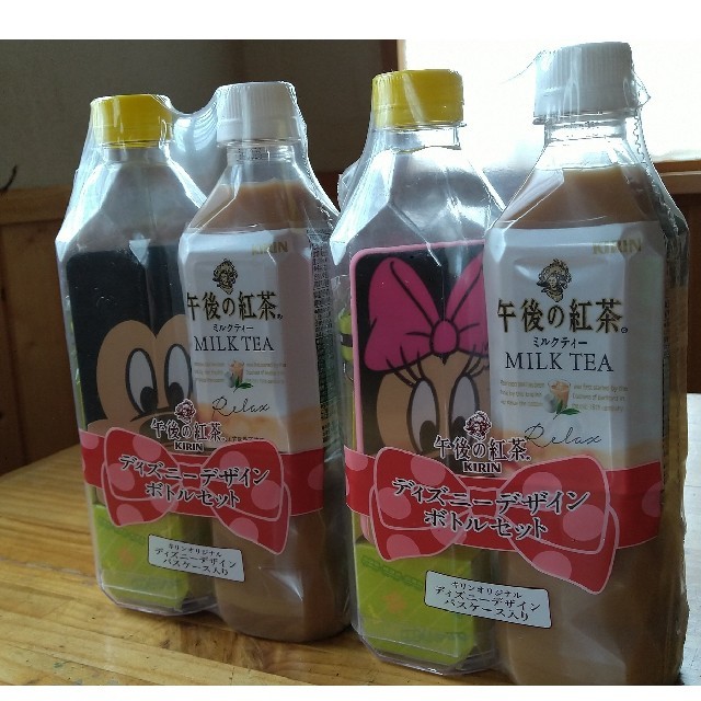 キリン(キリン)の午後の紅茶 ディズニーデザインボトル 2セット 食品/飲料/酒の飲料(その他)の商品写真