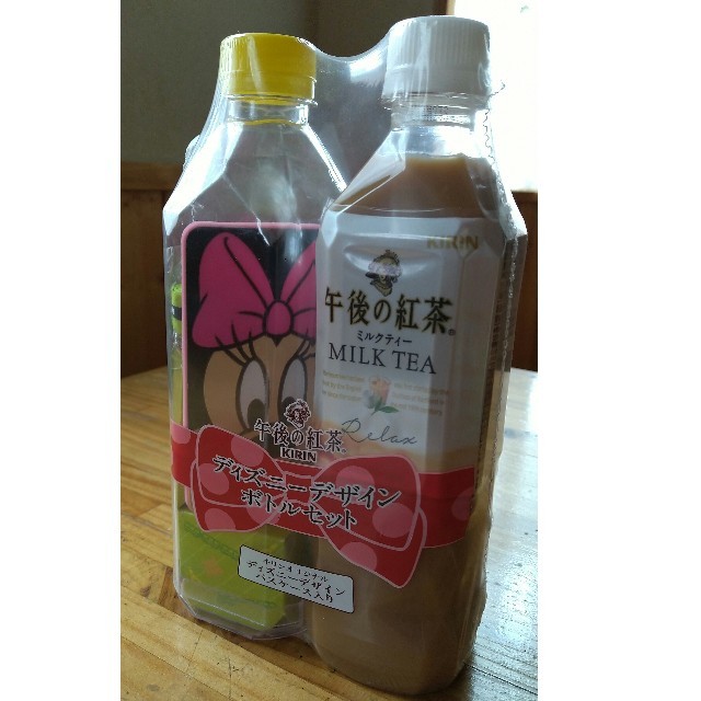 キリン(キリン)の午後の紅茶 ディズニーデザインボトル 2セット 食品/飲料/酒の飲料(その他)の商品写真