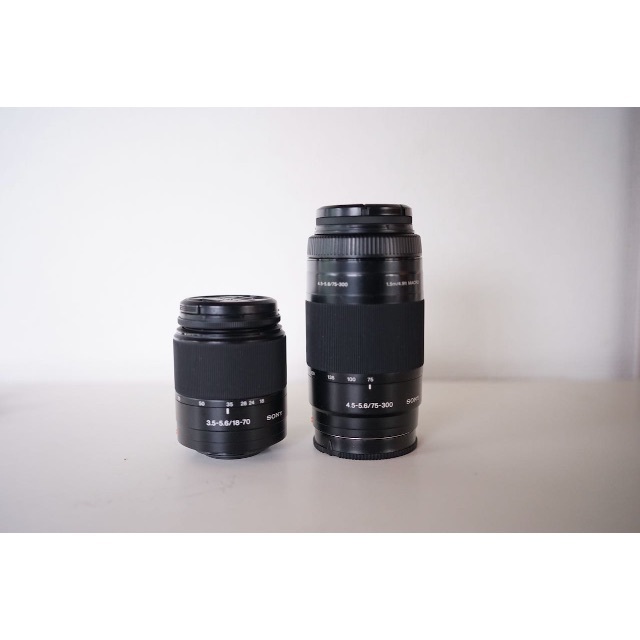 SONY - 【中古】SONY SAL75300+SAL1870 2点セット
