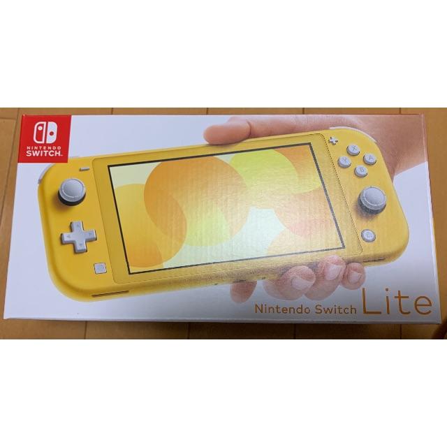 Nintendo Switch lite イエローエンタメ/ホビー