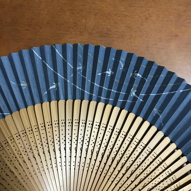 京扇子 メンズの水着/浴衣(和装小物)の商品写真