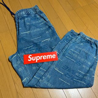 シュプリーム(Supreme)のSupreme Dimensions Logo Denim Skate Pant(デニム/ジーンズ)