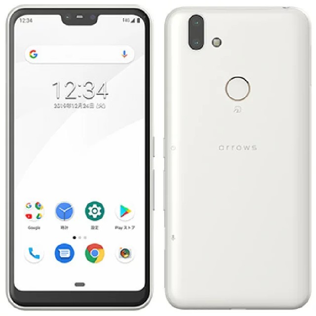 arrows(アローズ)の★新品未使用★FUJITSU arrows M05 白 スマホ/家電/カメラのスマートフォン/携帯電話(スマートフォン本体)の商品写真