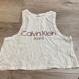 カルバンクライン(Calvin Klein)のCalvin Klein ショートタンクトップ (タンクトップ)