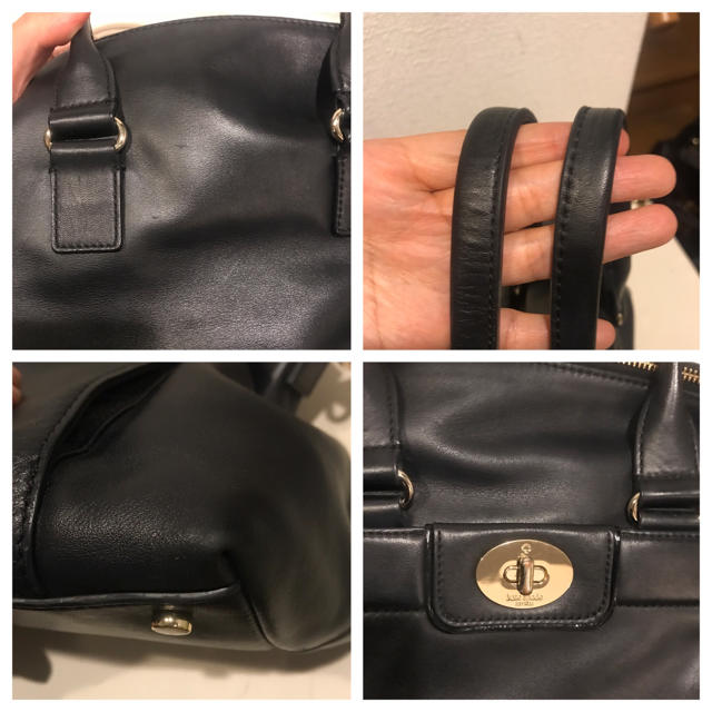 kate spade ケイトスペード　ハンドバッグ ショルダーバッグ 2WAY黒 2