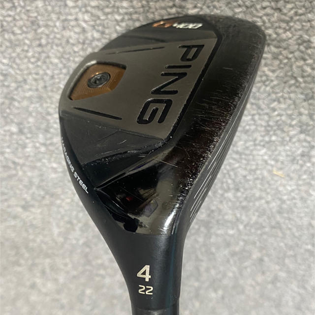 【美品】PING G400 ユーティリティ 22度 N.S.PRO950