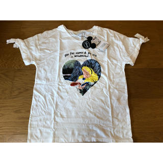 ザラキッズ(ZARA KIDS)の新品未使用タグ付き　不思議の国のアリスTシャツ(Tシャツ/カットソー)