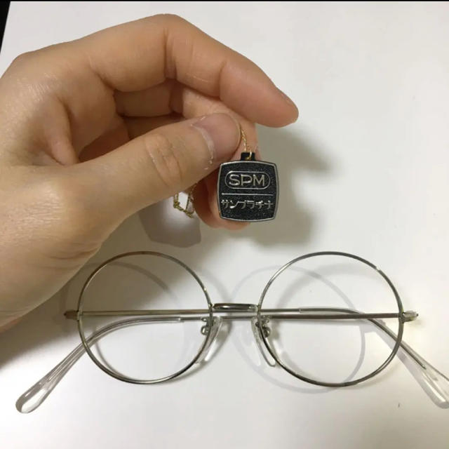 全品送料無料 ラウンド E SPM 【レトロ】アンティーク 50s メガネ