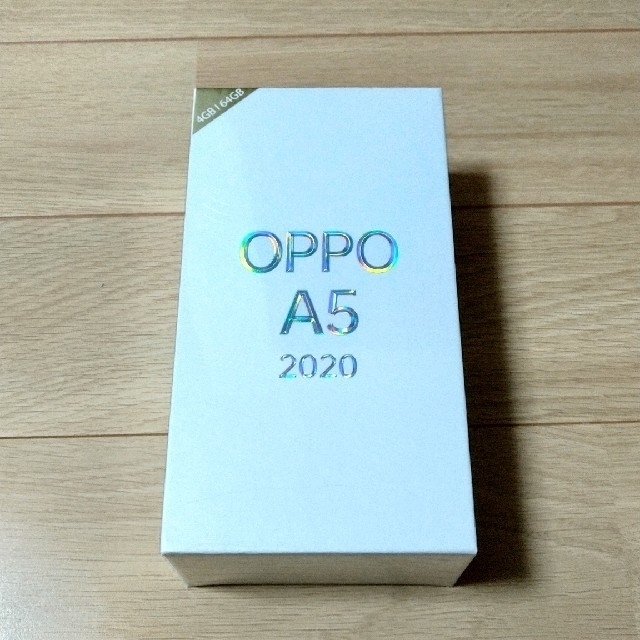 スマホ/家電/カメラ【新品】OPPO A5 2020  グリーン