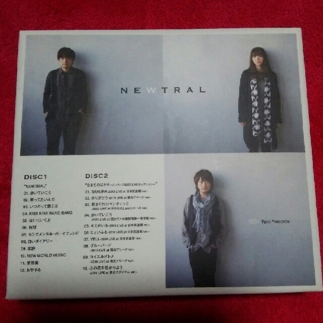 いきものがかり  NEWTRAL  アルバム ２枚組 エンタメ/ホビーのCD(ポップス/ロック(邦楽))の商品写真