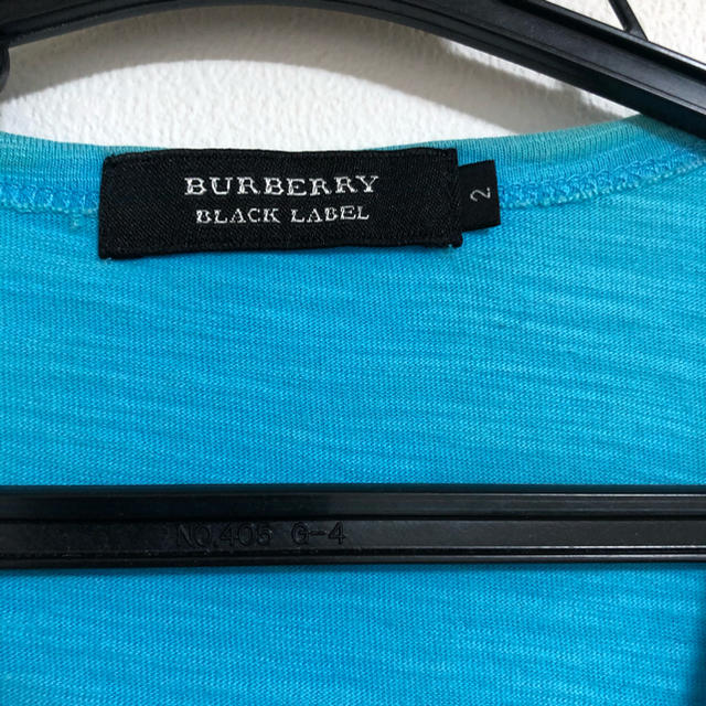 BURBERRY BLACK LABEL(バーバリーブラックレーベル)の【ぬこたさん専用❗️】黒ポロシャツ水色Tシャツセット メンズのトップス(Tシャツ/カットソー(半袖/袖なし))の商品写真