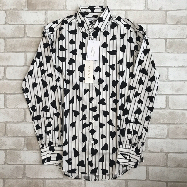J.W.ANDERSON - 新品未使用 jw anderson ハートストライプシャツの通販