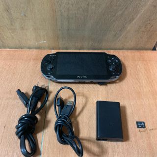 PS Vita 本体 ブラック ソフト4本付