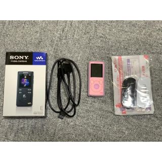 ウォークマン(WALKMAN)のウォークマン　NW-E053 傷なし　美品　ピンク　4G(ポータブルプレーヤー)