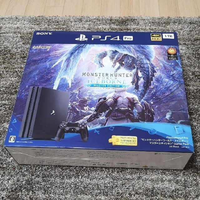 PS4 Pro モンスターハンターワールドアイスボーン マスターエディション-