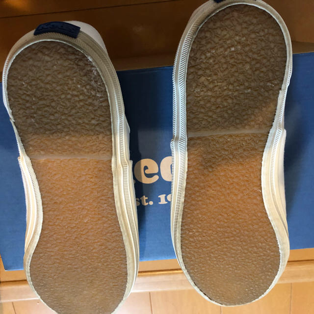 Keds(ケッズ)の白スニーカー、ローカット、シップス靴下のセット メンズの靴/シューズ(スニーカー)の商品写真