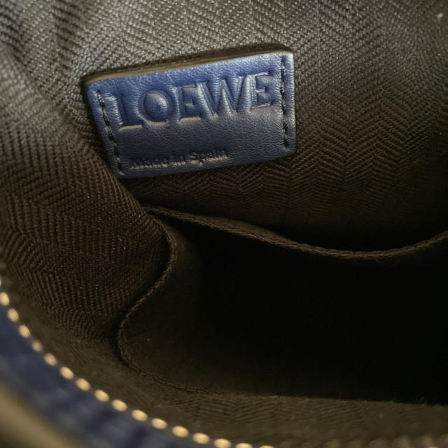 美品　ロエベ   LOEWE ショルダーバッグ　リネン