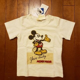 ハッシュアッシュ(HusHush)の新品　HUSHUSH MickeyTシャツ　Disney　半袖　キッズ(Tシャツ/カットソー)