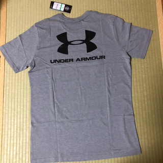 アンダーアーマー(UNDER ARMOUR)の新品 アンダーアーマー メンズ LG 半袖 Tシャツ Lサイズ　ロゴTシャツ(Tシャツ/カットソー(半袖/袖なし))