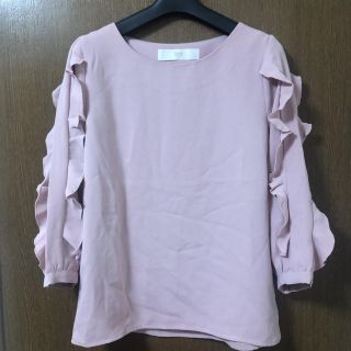 トッコ(tocco)のtocco closet 袖フリルブラウス(シャツ/ブラウス(長袖/七分))