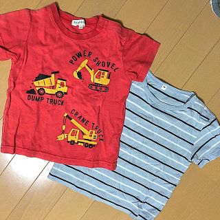 サンカンシオン(3can4on)の半袖Tシャツ☆90size☆2枚セット(Tシャツ/カットソー)