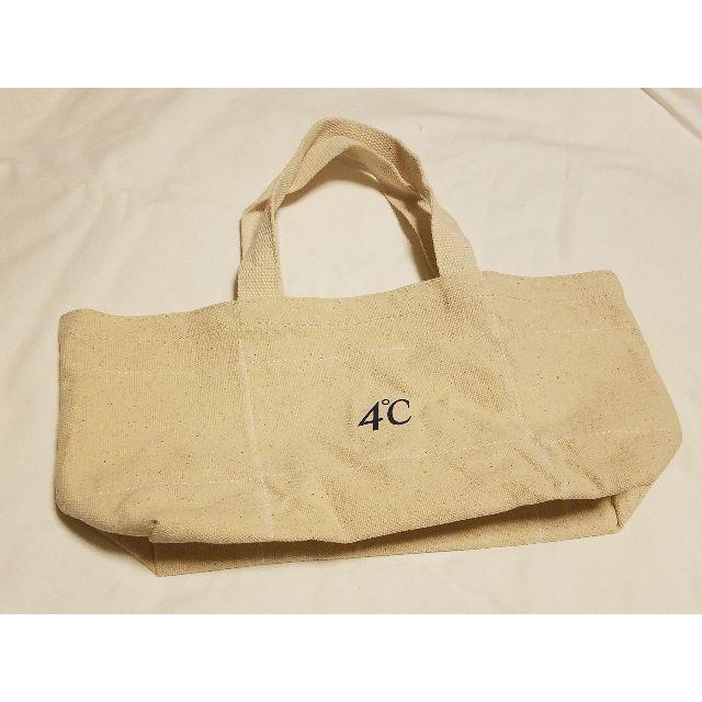 4℃(ヨンドシー)の非売品　4℃ ミニトートバッグ レディースのバッグ(トートバッグ)の商品写真