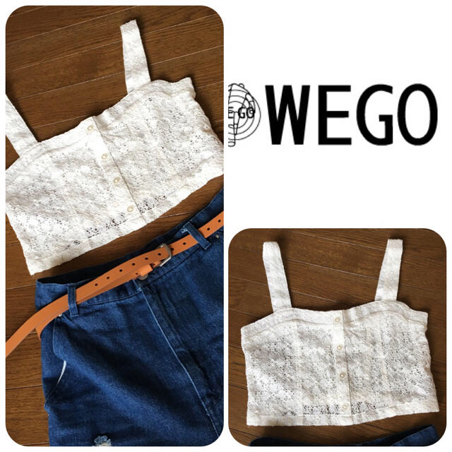 WEGO(ウィゴー)のwego レースビスチェ レディースのトップス(ベアトップ/チューブトップ)の商品写真