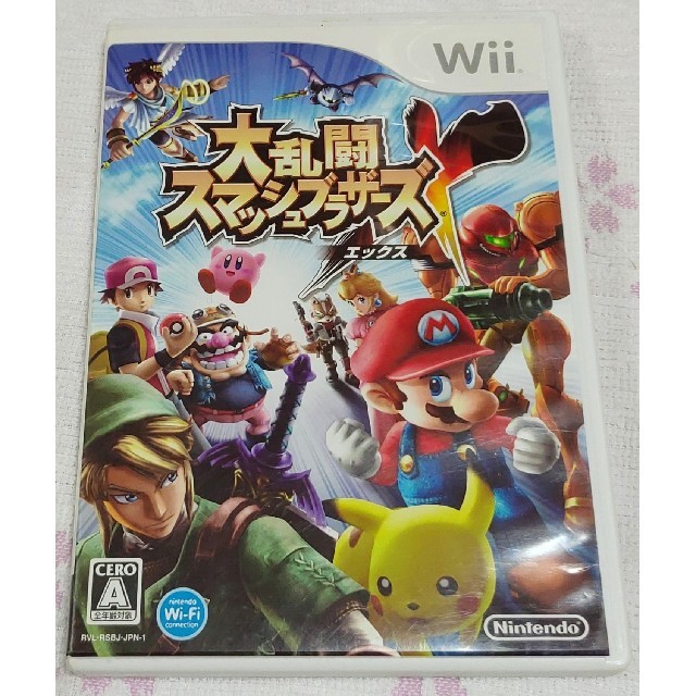 Wii(ウィー)の大乱闘スマッシュブラザーズX Wii エンタメ/ホビーのゲームソフト/ゲーム機本体(家庭用ゲームソフト)の商品写真