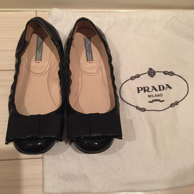 【❤︎PRADA プラダ フラットシューズ❤︎】サイズ 36 お値下げしました♡