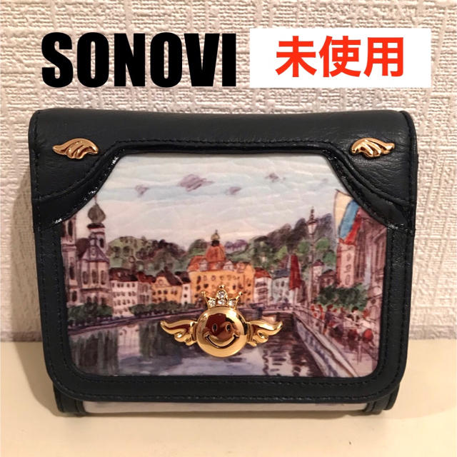 未使用　SONOVI レディース　三つ折り財布
