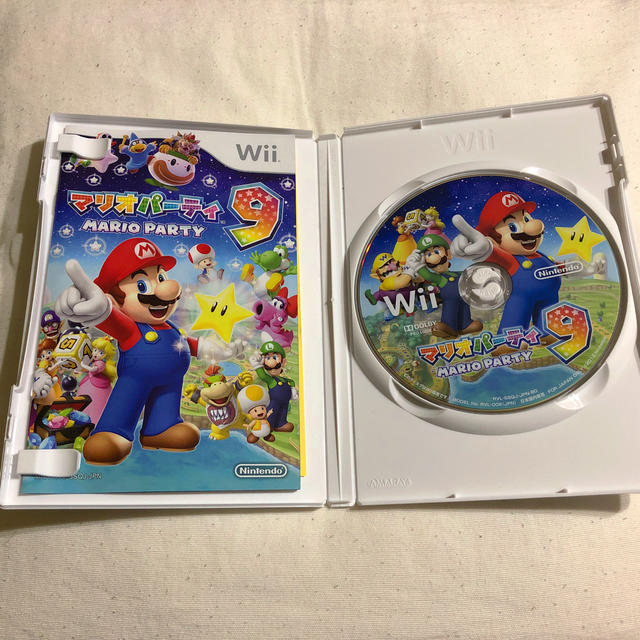 任天堂(ニンテンドウ)のマリオパーティ9 Wii エンタメ/ホビーのゲームソフト/ゲーム機本体(家庭用ゲームソフト)の商品写真