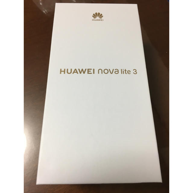 [新品未開封] Huawei nova lite 3 Blue