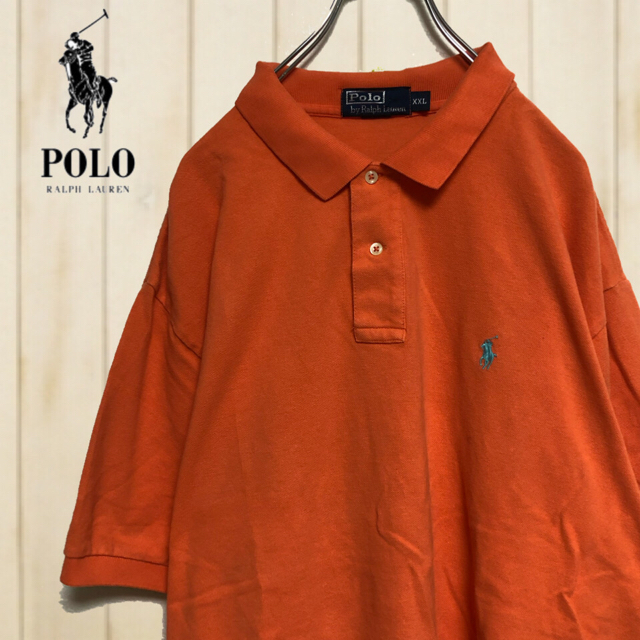 POLO RALPH LAUREN(ポロラルフローレン)の【古着 人気カラー Polo Ralph Lauren ビックシルエット 】 メンズのトップス(ポロシャツ)の商品写真