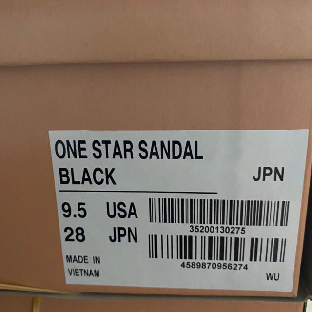 CONVERSE(コンバース)の28.0cm converse addict one star sandal メンズの靴/シューズ(サンダル)の商品写真