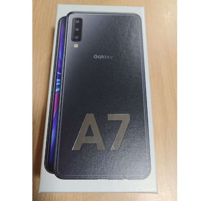 GALAXY A7 ギャラクシー 64GB ブラック-