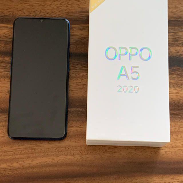 スマートフォン/携帯電話OPPO A5 2020 Android9 simフリー