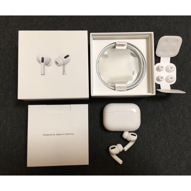 Apple(アップル)のapple AirPods Pro スマホ/家電/カメラのオーディオ機器(ヘッドフォン/イヤフォン)の商品写真