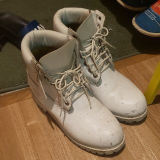 ティンバーランド(Timberland)のティンバーランド　ブーツ　白　黒　セット(ブーツ)