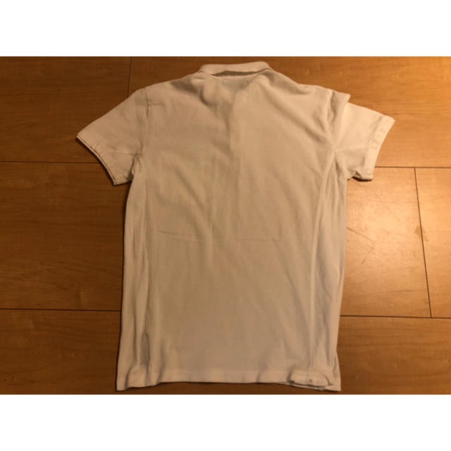junhashimoto(ジュンハシモト)のjunhashimotoホワイトポロシャツ ジュンハシモト サイズ2 スウェット メンズのトップス(ポロシャツ)の商品写真