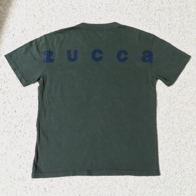 ZUCCa(ズッカ)のzucca バックロゴTシャツ 半袖 ダークグリーン ズッカ レディースのトップス(Tシャツ(半袖/袖なし))の商品写真