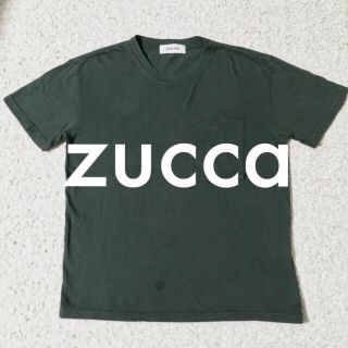 ズッカ(ZUCCa)のzucca バックロゴTシャツ 半袖 ダークグリーン ズッカ(Tシャツ(半袖/袖なし))