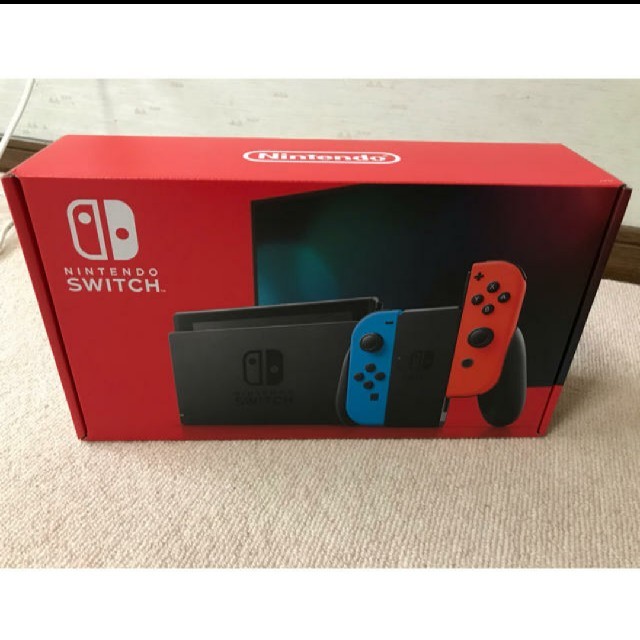 Nintendo Switch - 任天堂switch ネオンカラー 新型 新品未使用の通販 ...